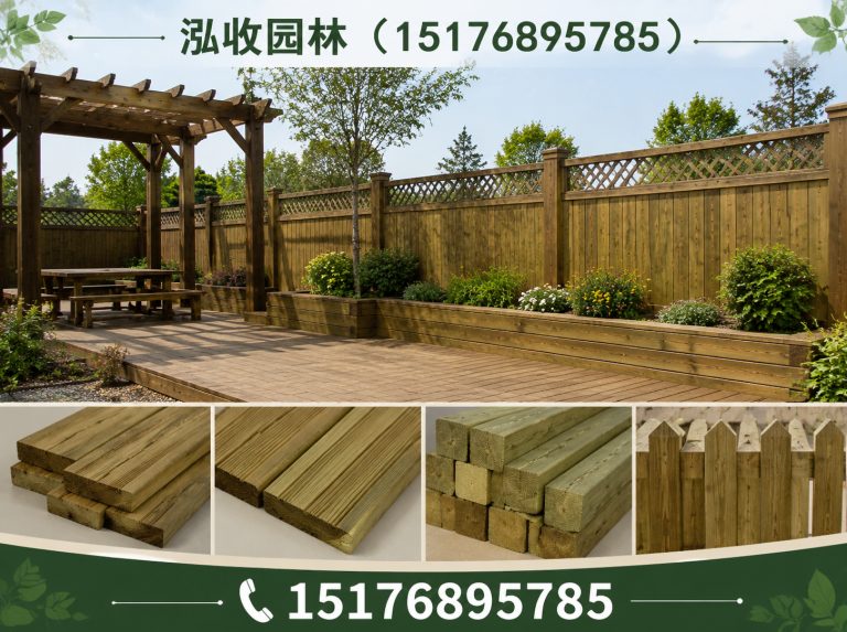 遵义京津冀防腐木工程展示图